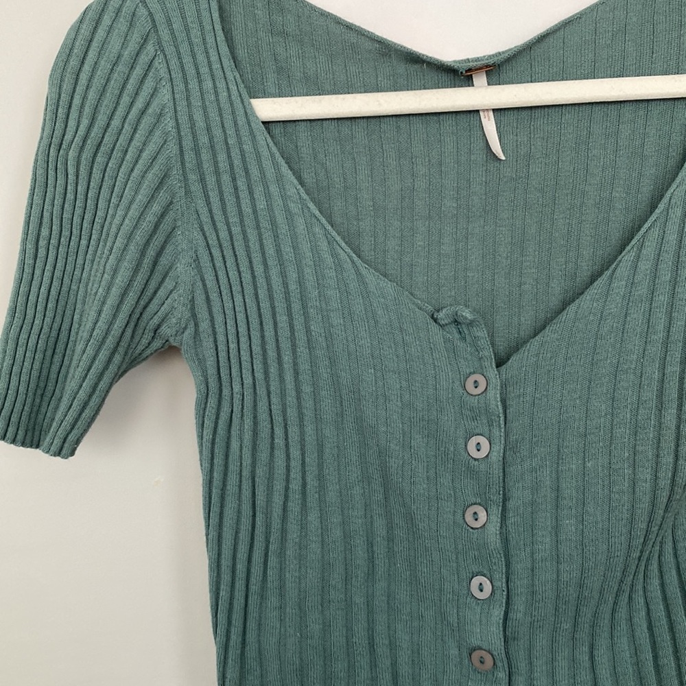 Free People Button Up Cardi - Picture 2 of 3